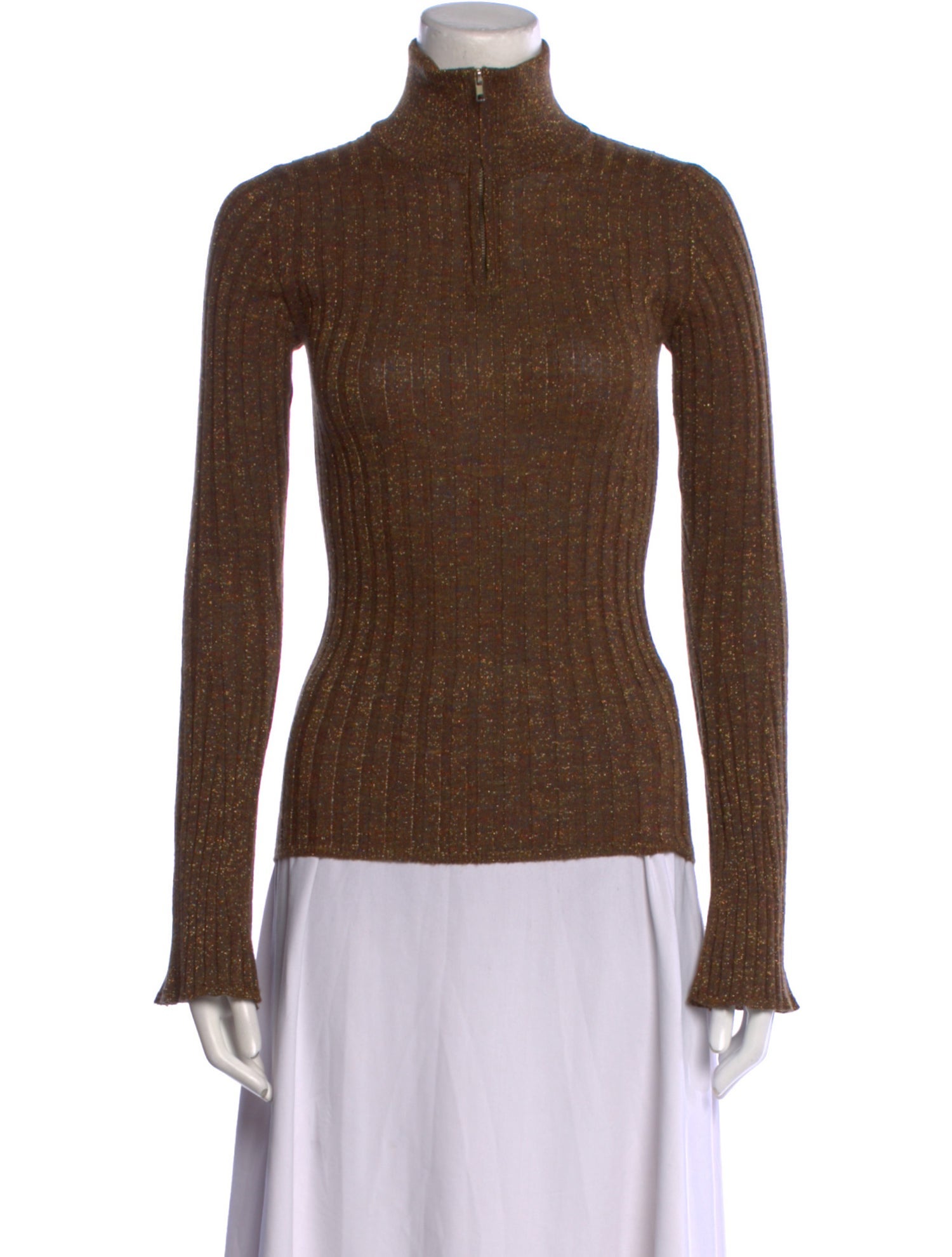 Sandro Mock Neck Sweater