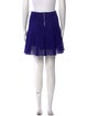 Sandro Mesh Accents Mini Skirt