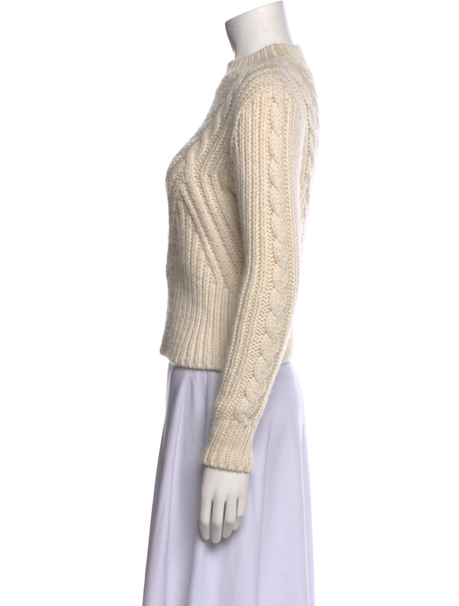Sandro Wool Mock Neck Sweater