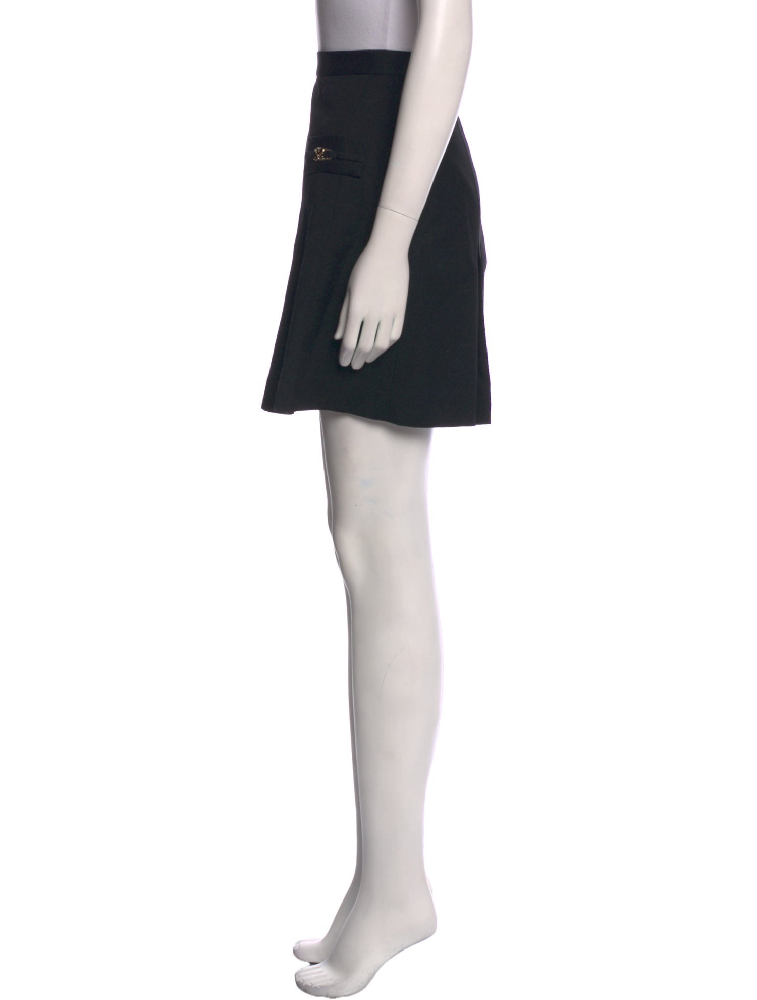 Sandro Wool Mini Skirt