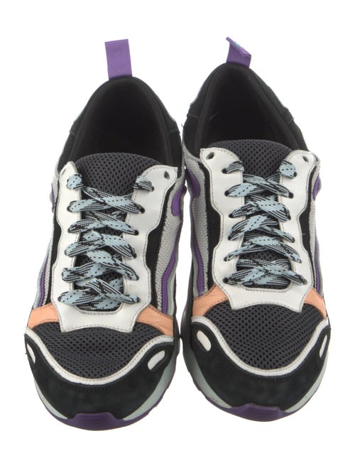Sandro Mesh Printed Sneakers