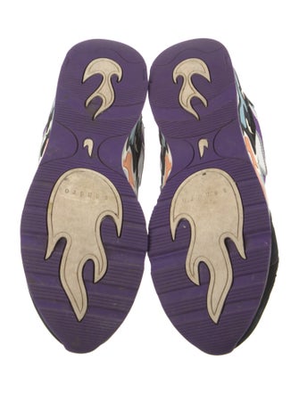 Sandro Mesh Printed Sneakers