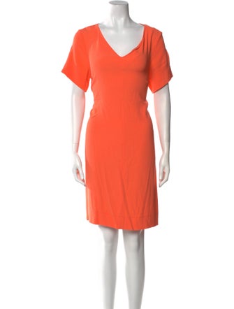 Sandro V-Neck Mini Dress