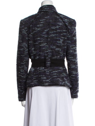 Sandro Tweed Pattern Jacket