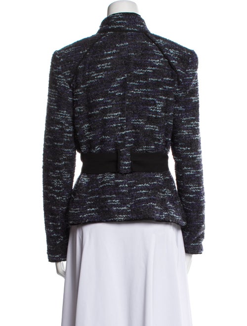 Sandro Tweed Pattern Jacket