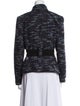 Sandro Tweed Pattern Jacket