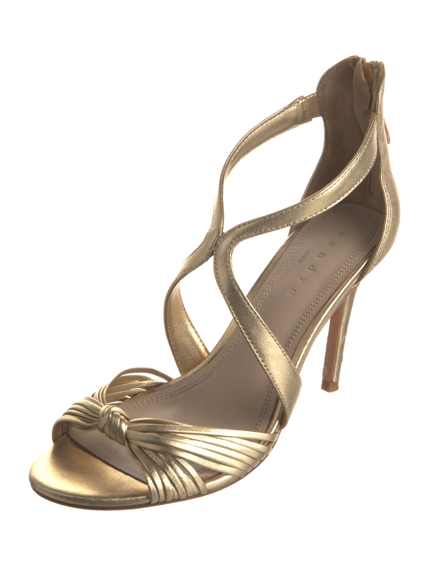 Sandro Leather Sandals