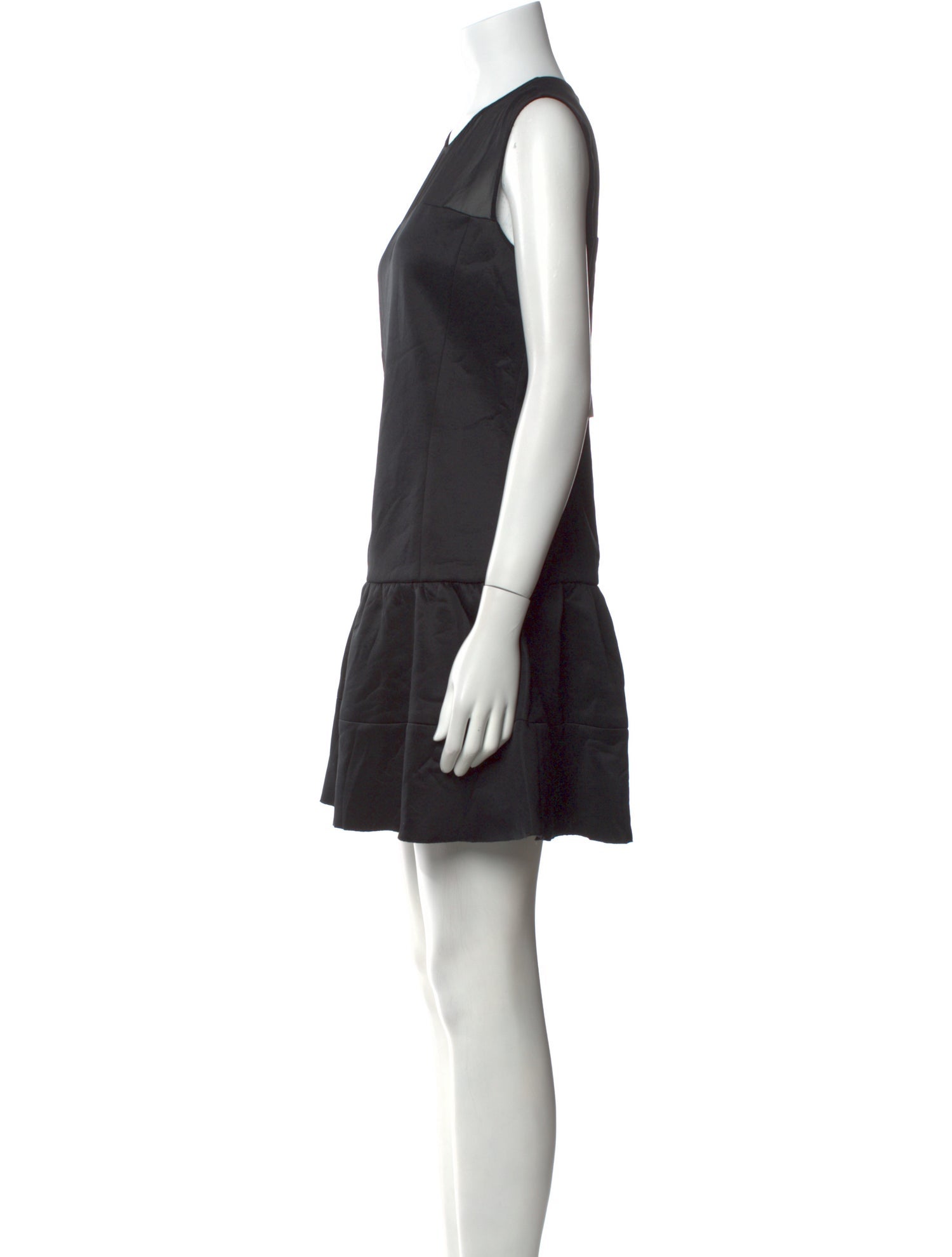 Sandro Crew Neck Mini Dress