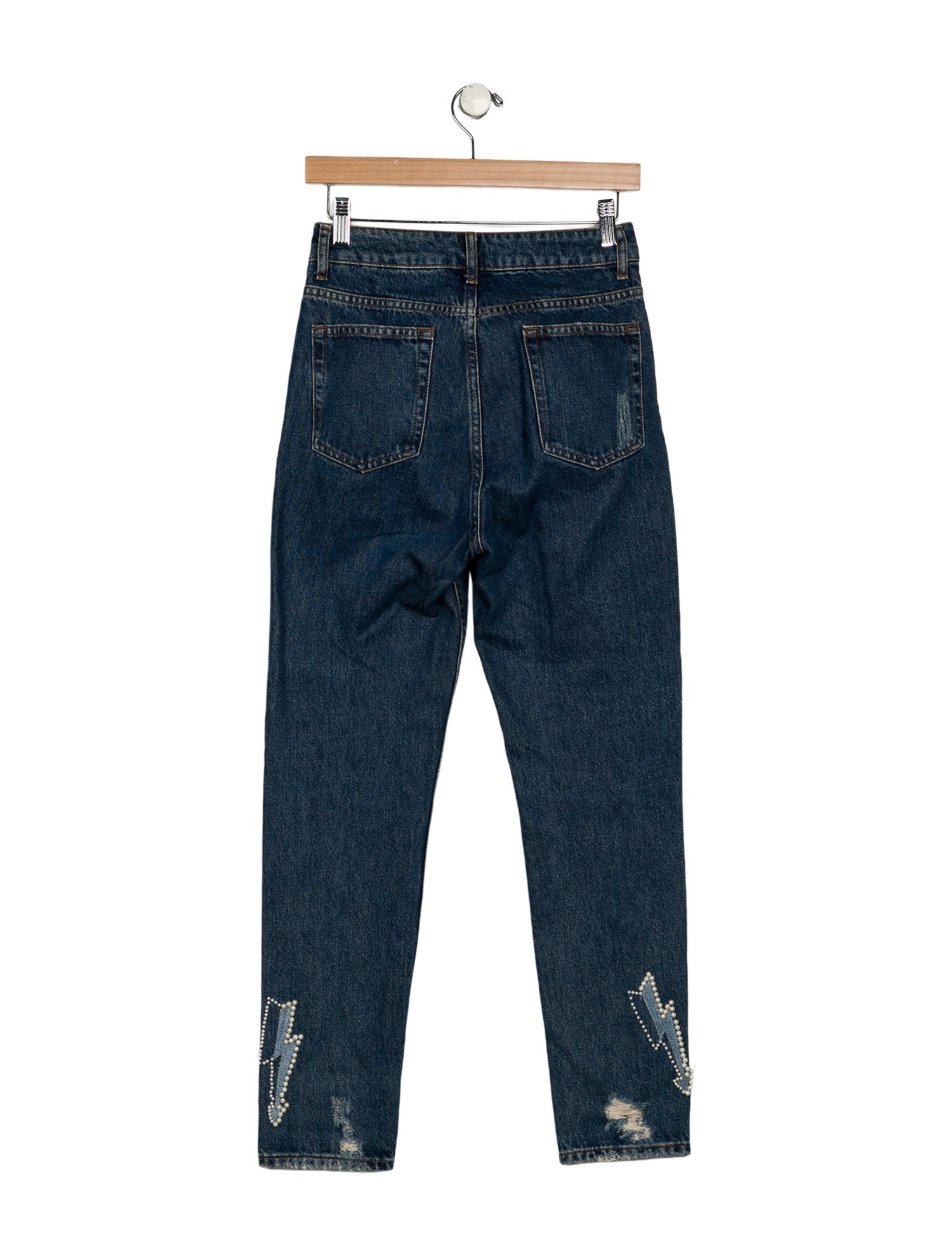 Sandro High-Rise Skinny Leg Jeans