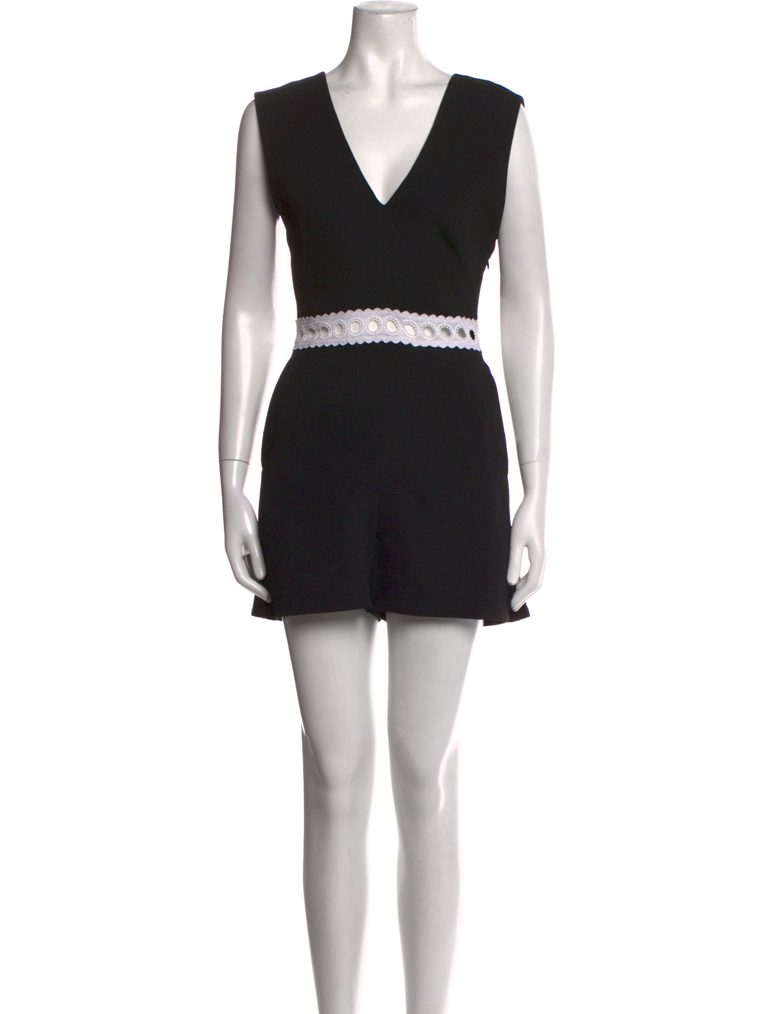Sandro V-Neck Romper