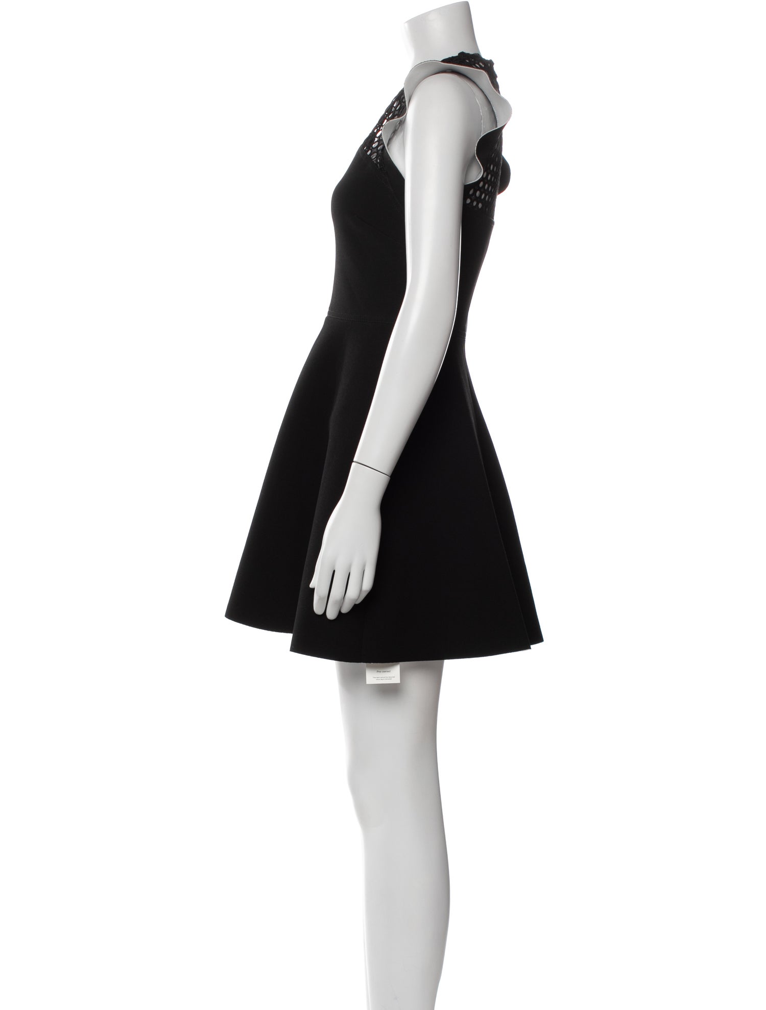 Sandro V-Neck Mini Dress