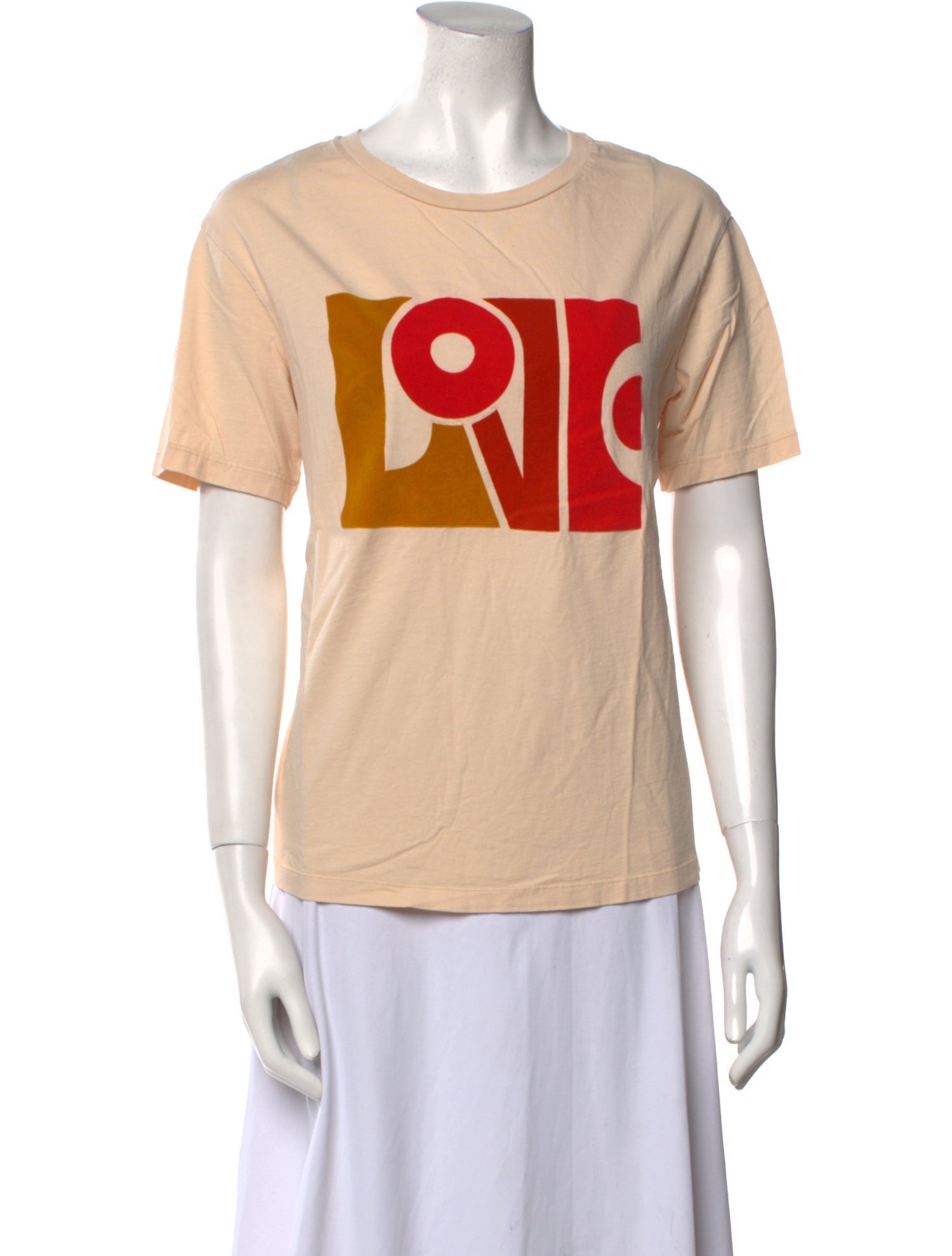 Sandro Graphic Print Crew Neck T-Shirt