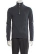 Sandro Wool Mock Neck Pullover