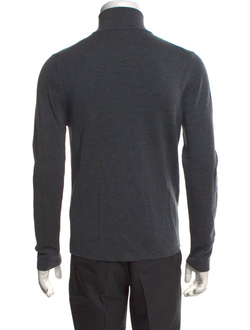 Sandro Wool Mock Neck Pullover