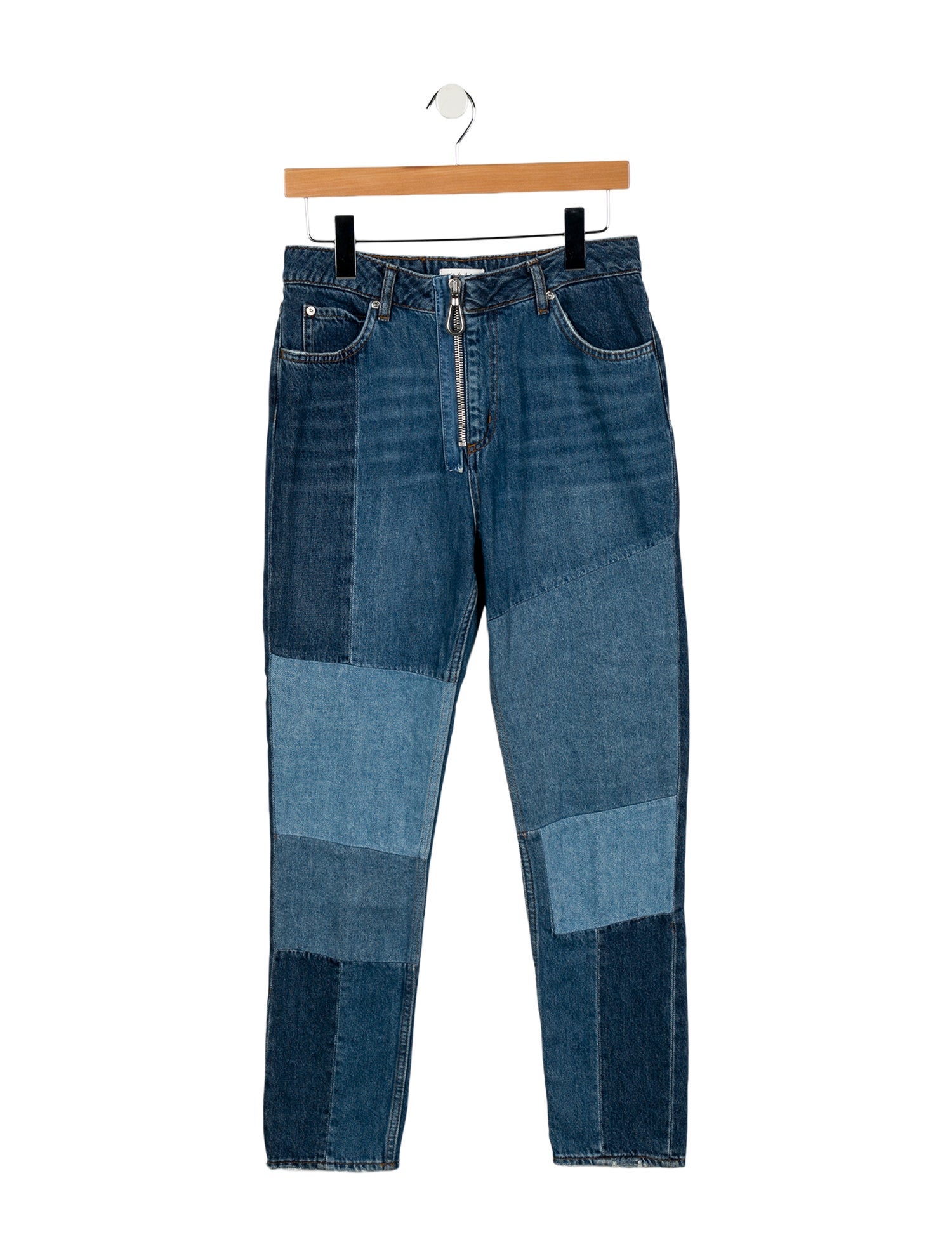 Sandro High-Rise Straight Leg Jeans