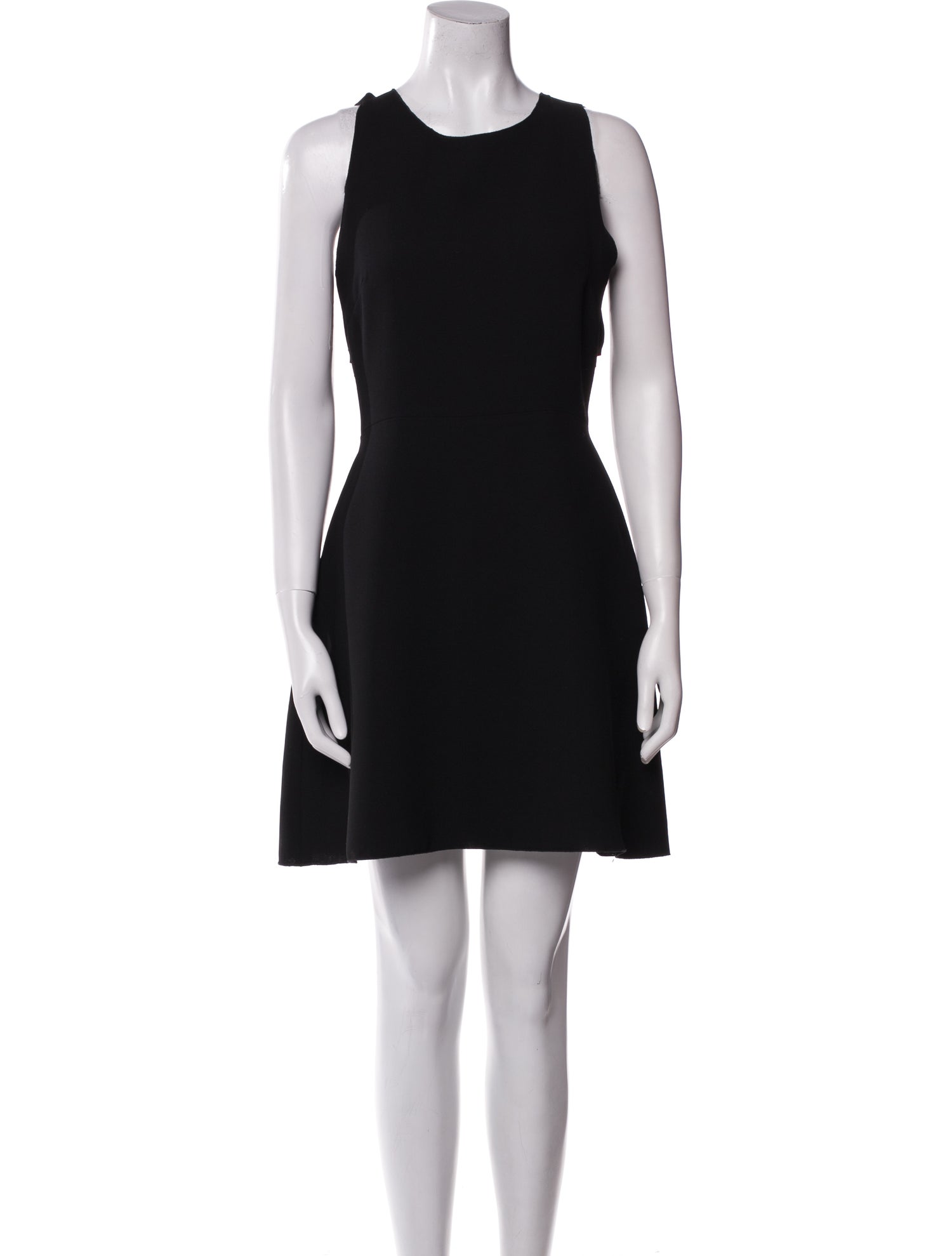 Sandro Crew Neck Mini Dress