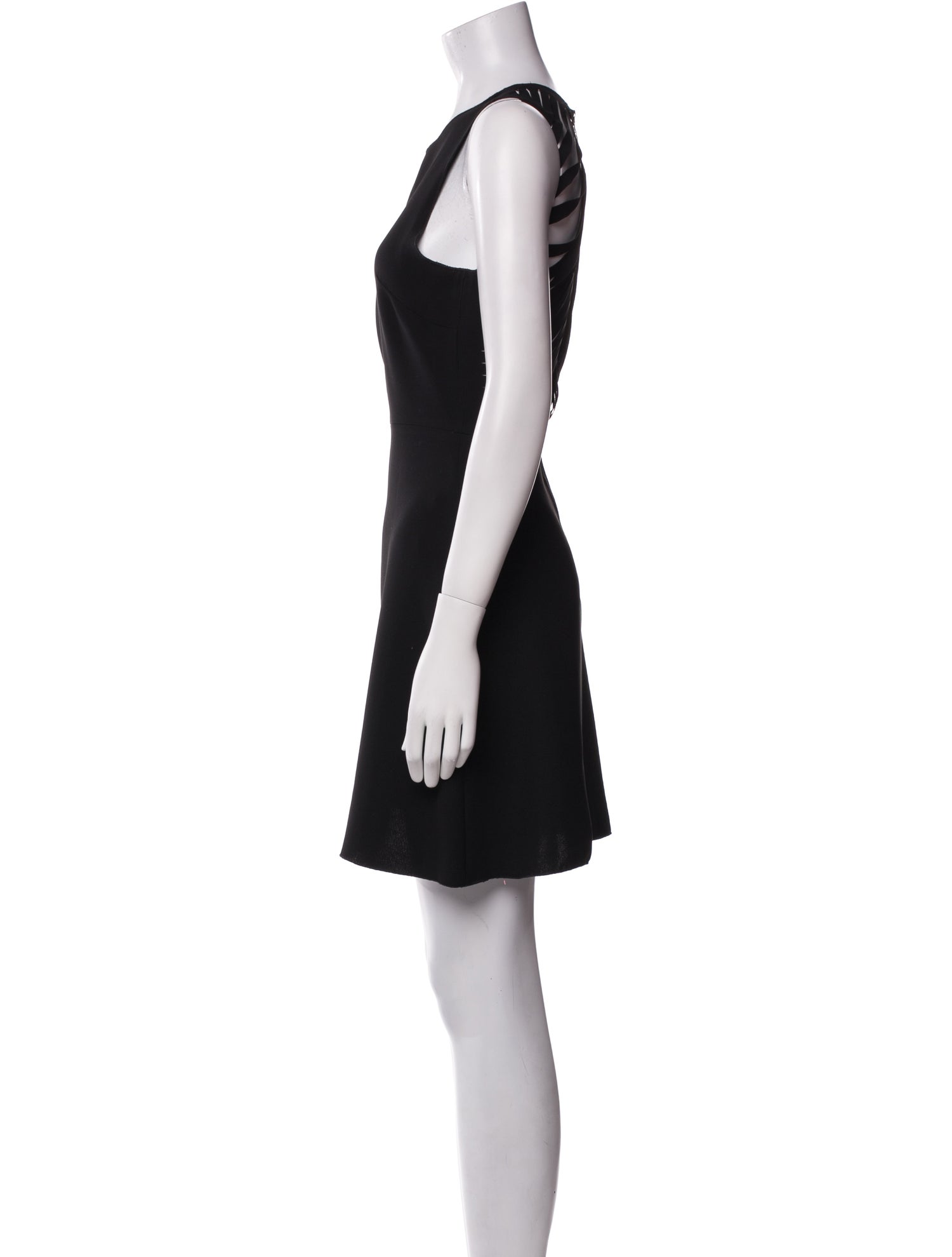 Sandro Crew Neck Mini Dress