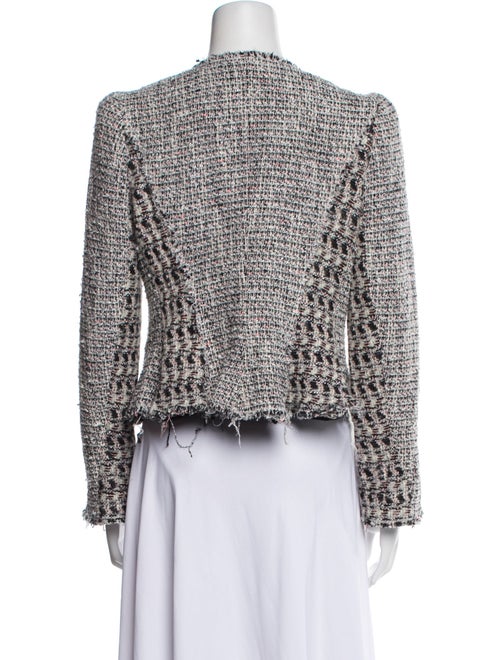 Sandro Tweed Pattern Evening Jacket