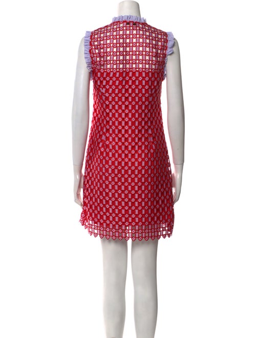 Sandro Printed Mini Dress