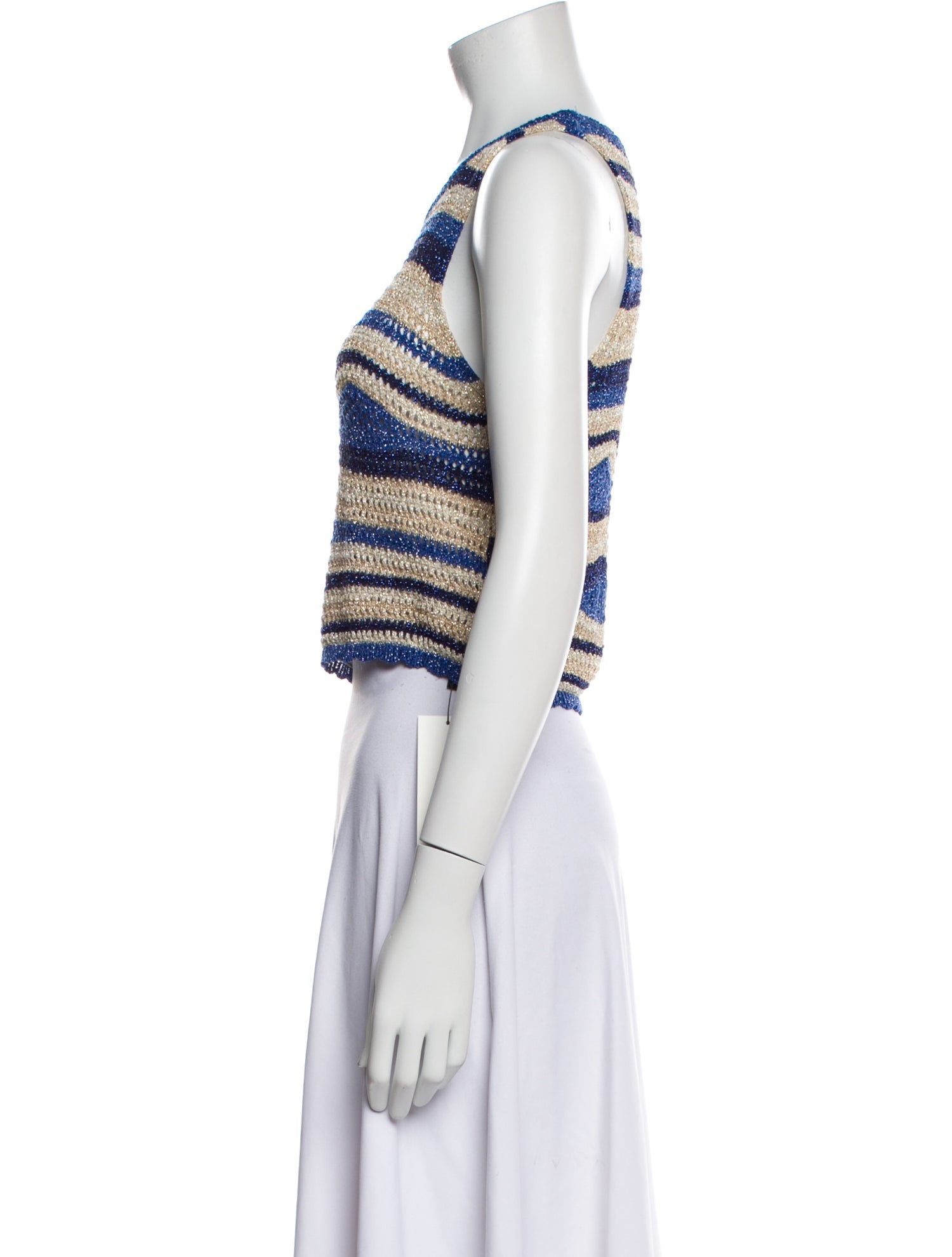 Sandro Wool Striped Sweater