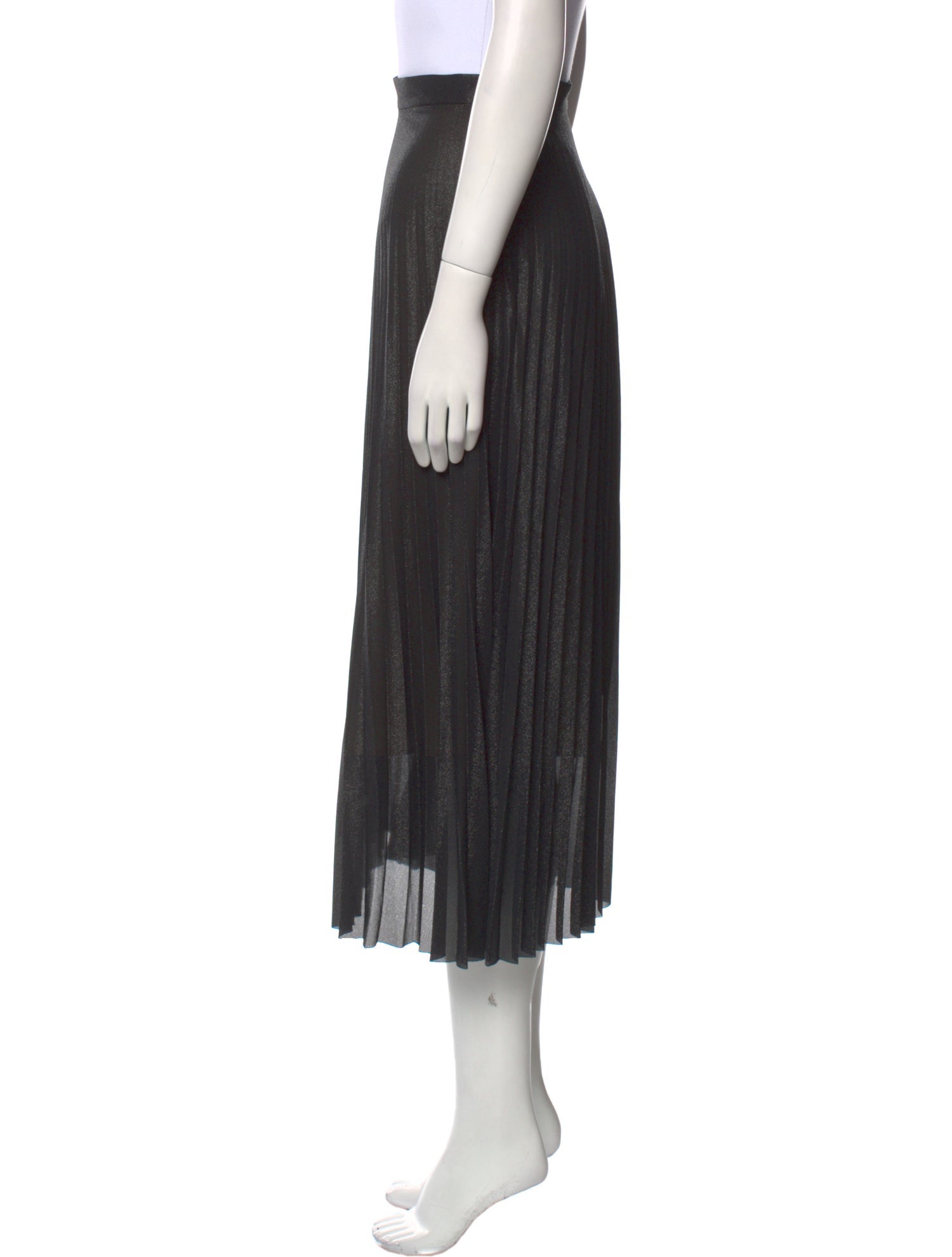 Sandro Striped Midi Length Skirt