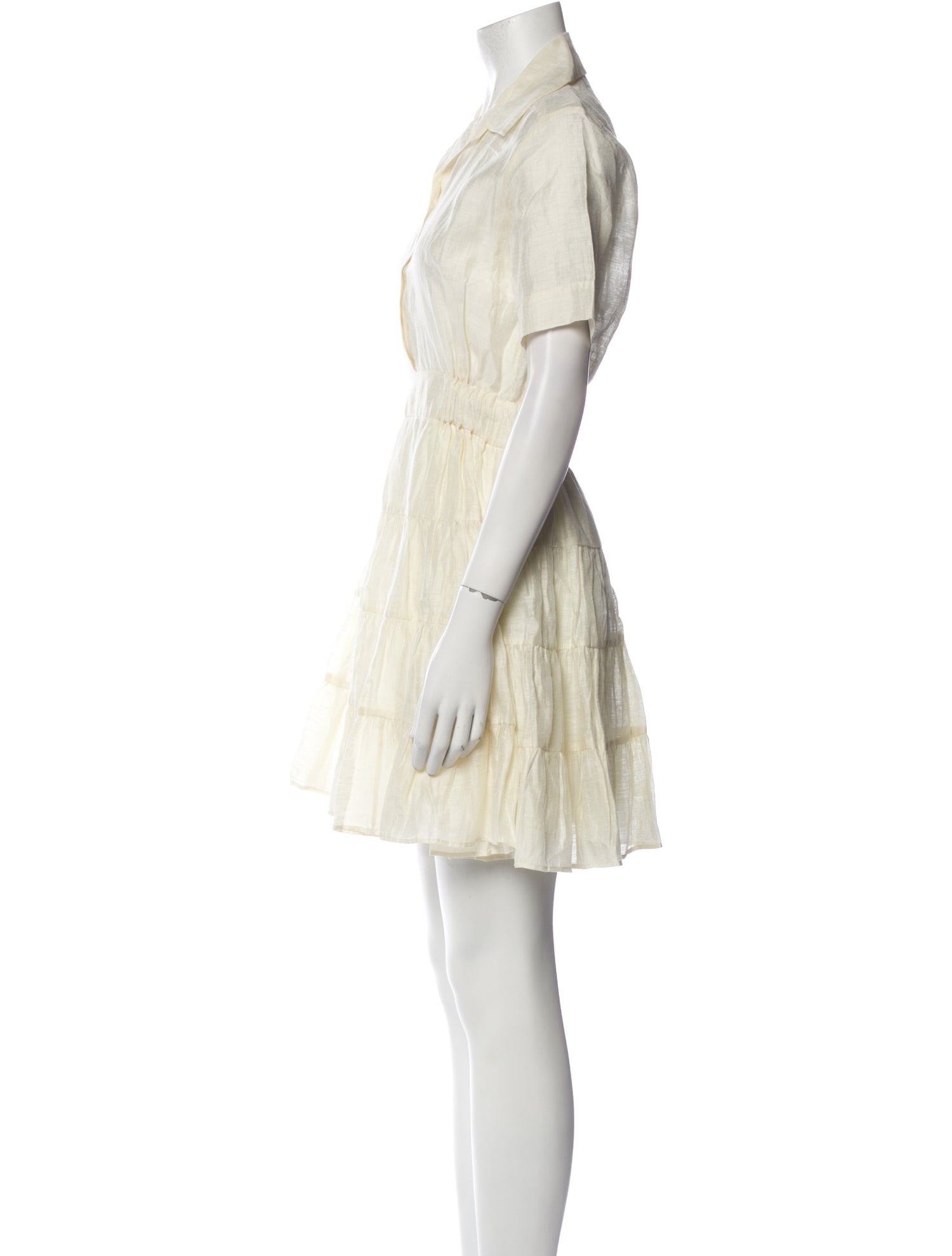 Sandro Linen Mini Dress