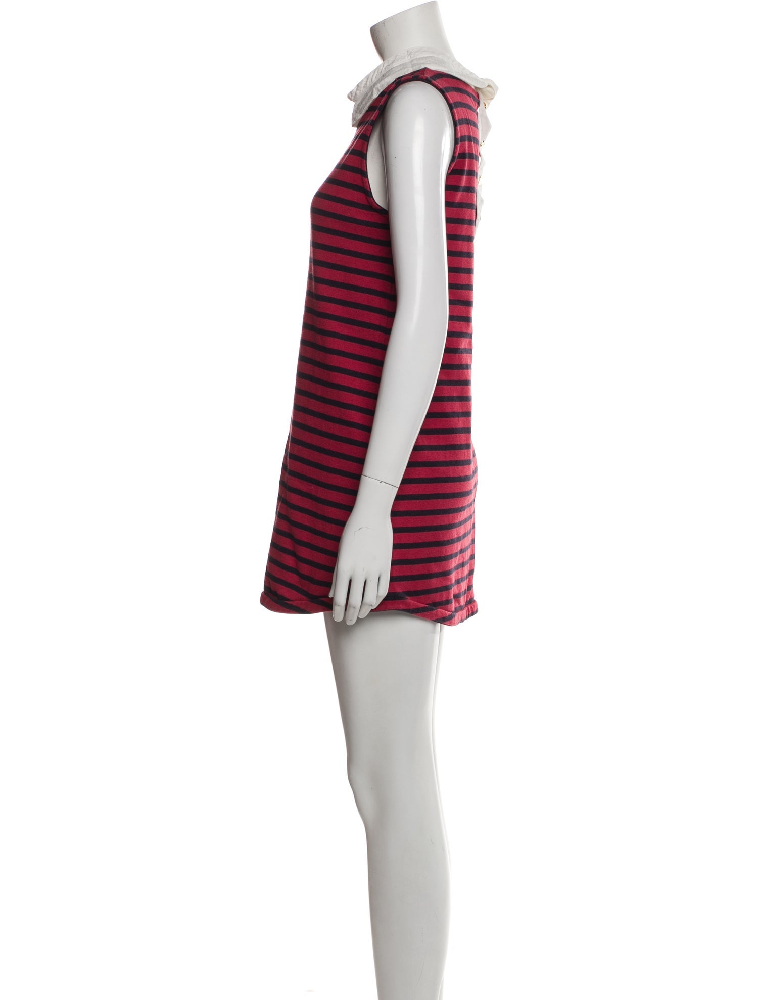 Sandro Striped Mini Dress