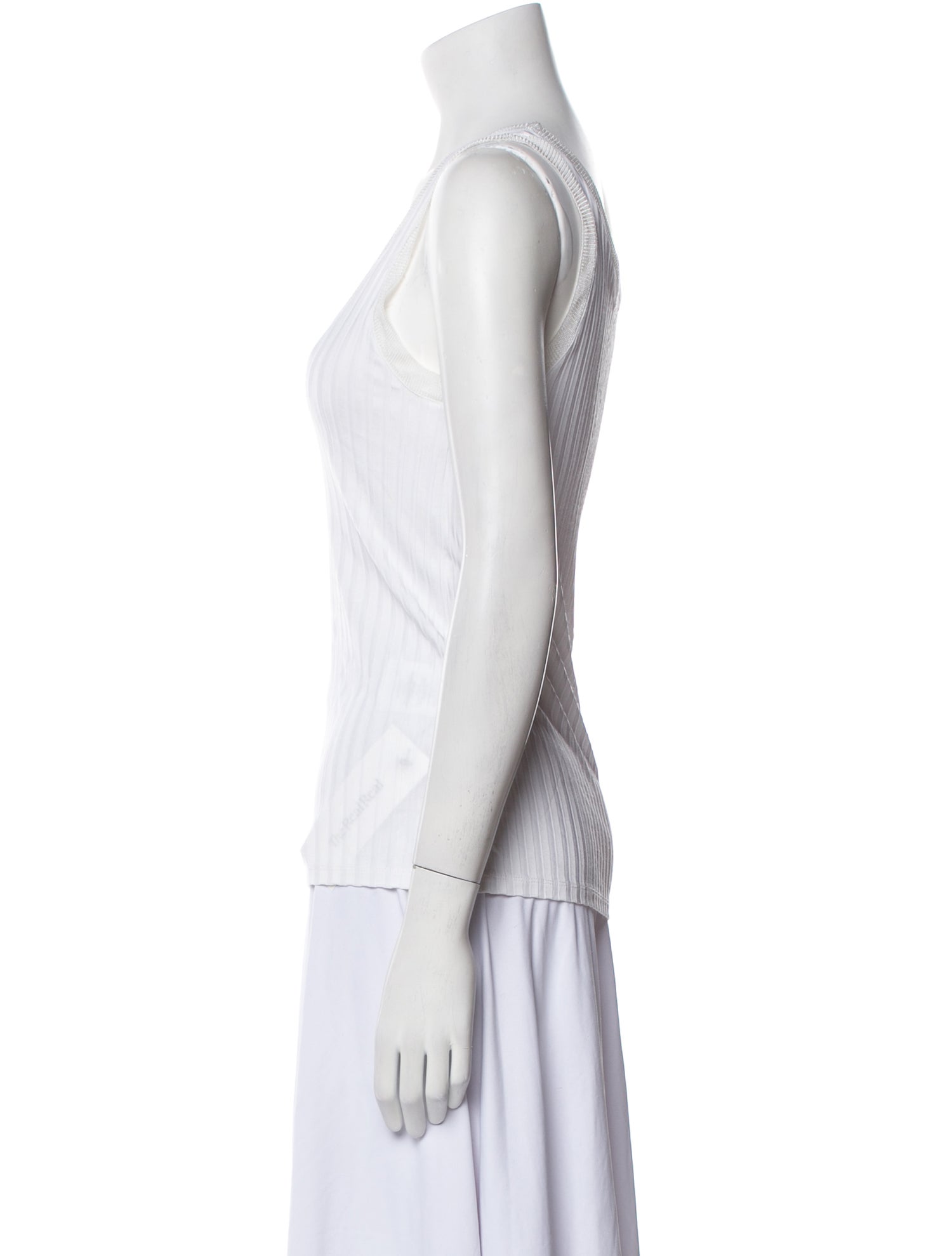 Sandro Scoop Neck Sleeveless Top