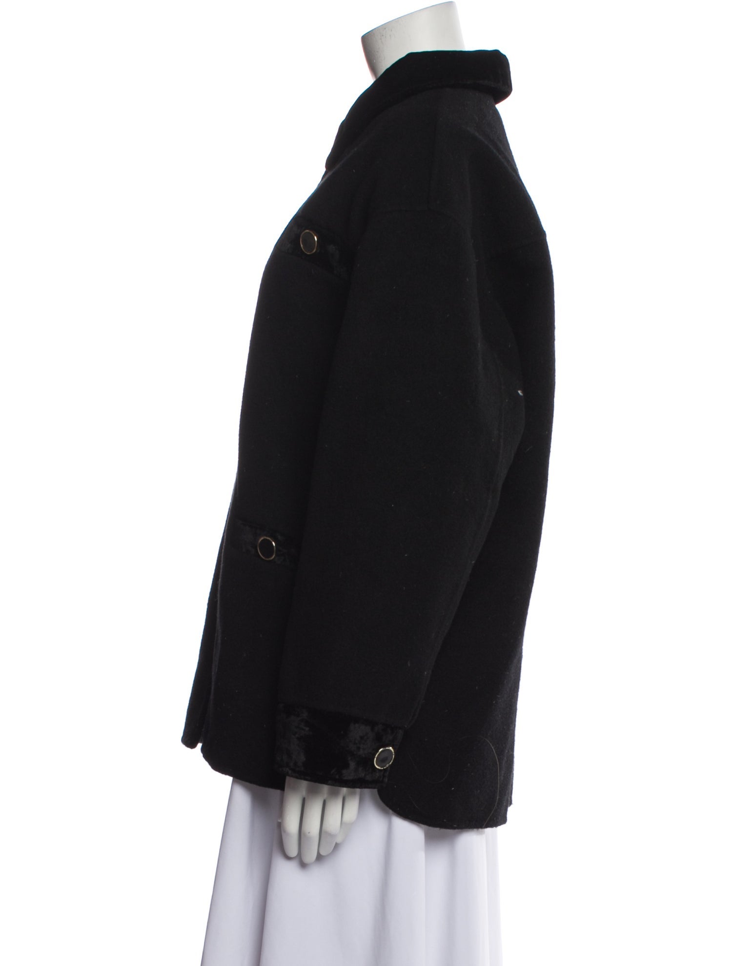 Sandro Wool Peacoat