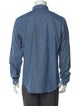 Sandro Long Sleeve Denim Shirt