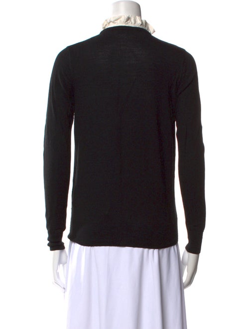 Sandro Mock Neck Long Sleeve Sweatshirt