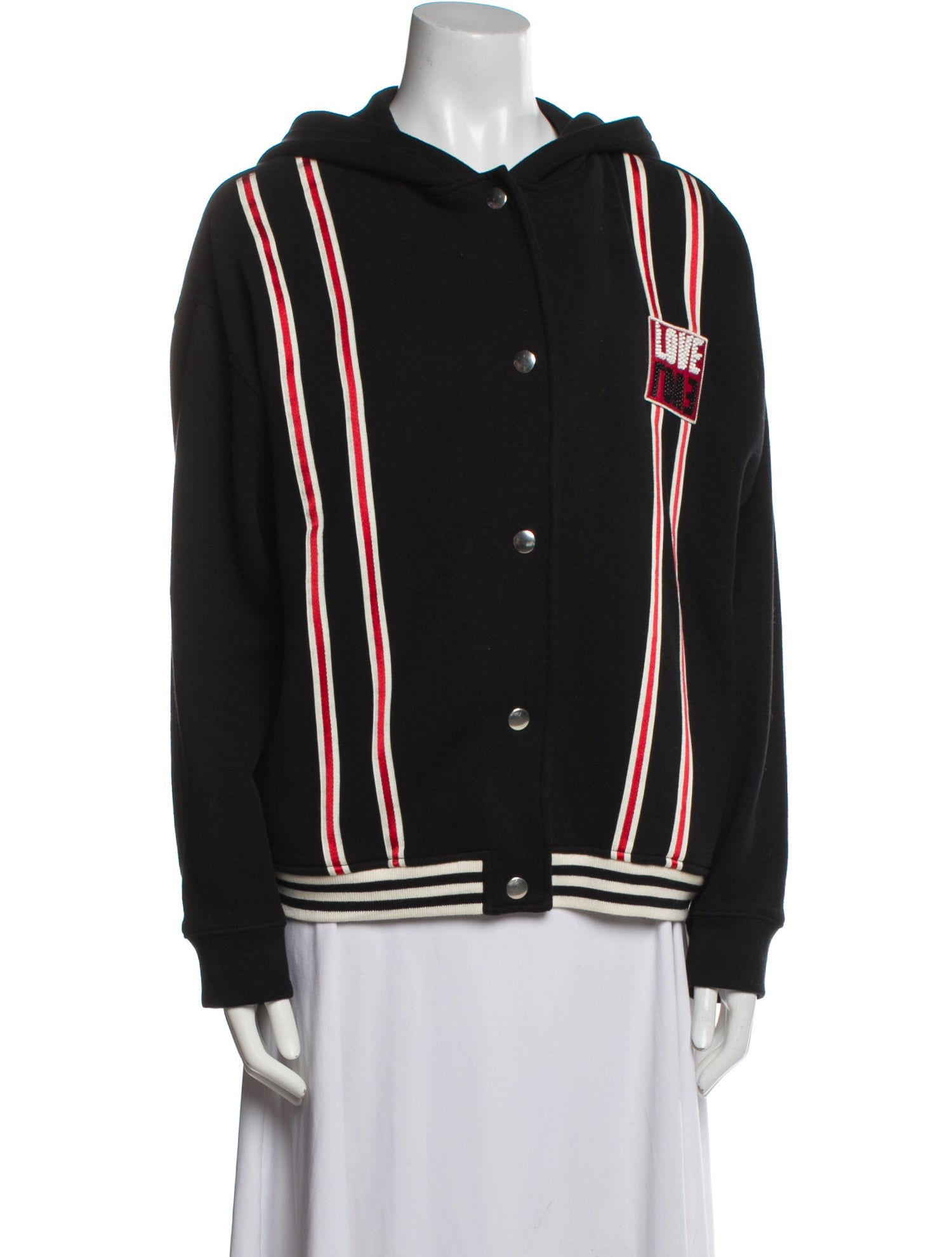 Sandro Graphic Print Jacket