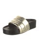 Sandro Leather Slides