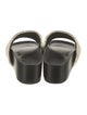 Sandro Leather Slides