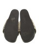 Sandro Leather Slides