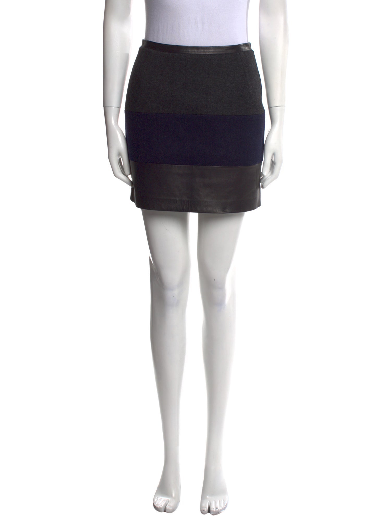Sandro Wool Mini Skirt