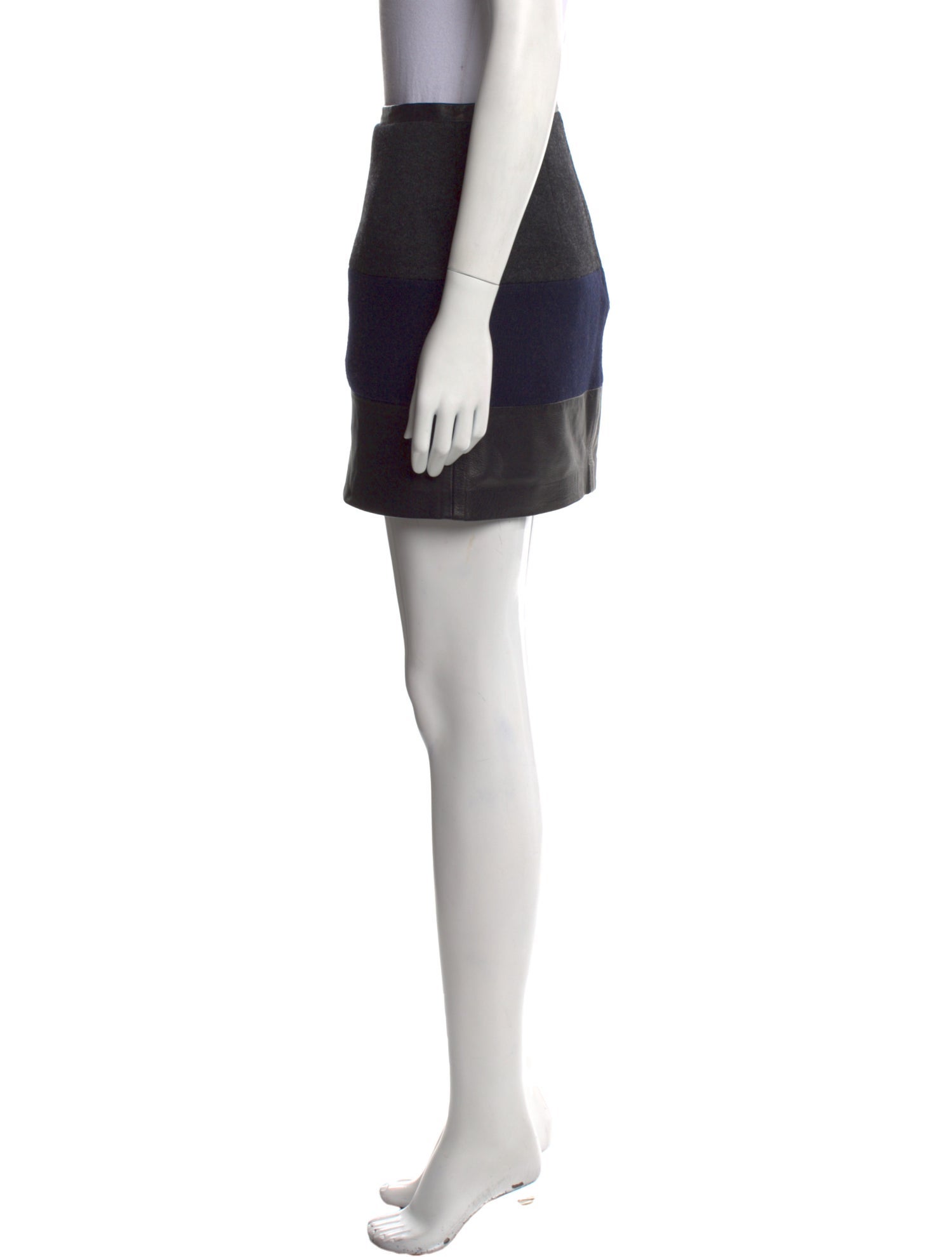 Sandro Wool Mini Skirt