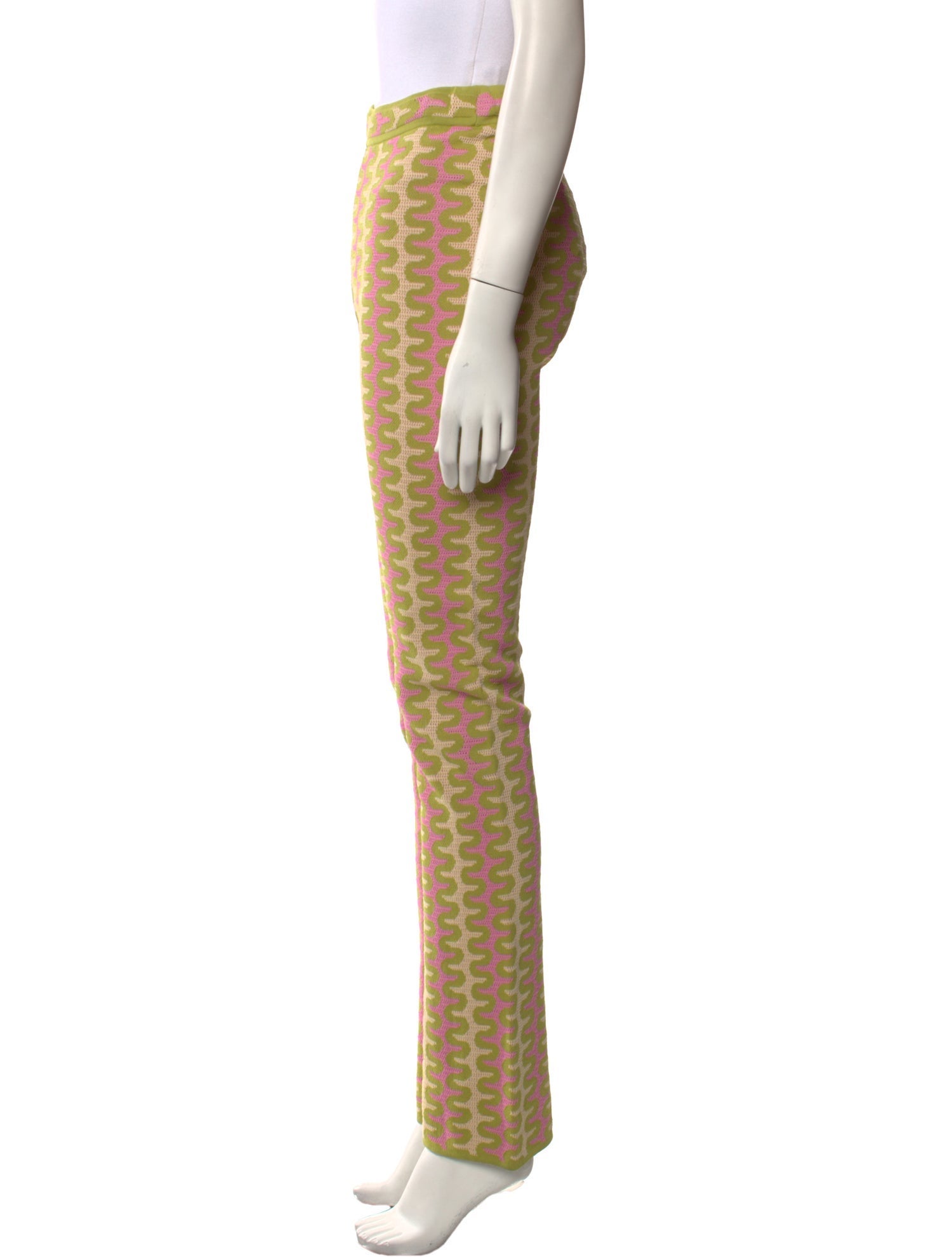 Sandro Printed Straight Leg Pants w/ Tags