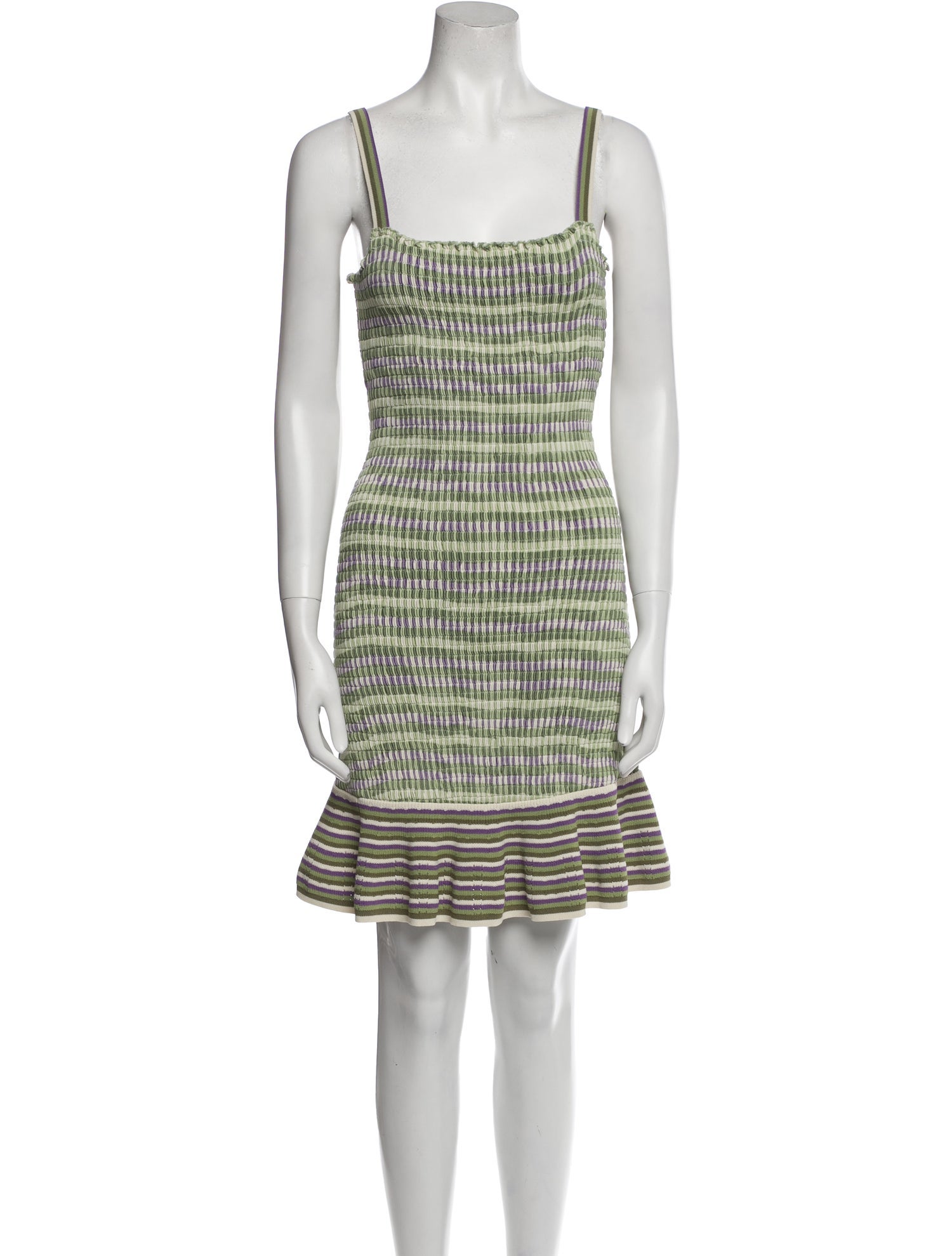 Sandro Striped Mini Dress