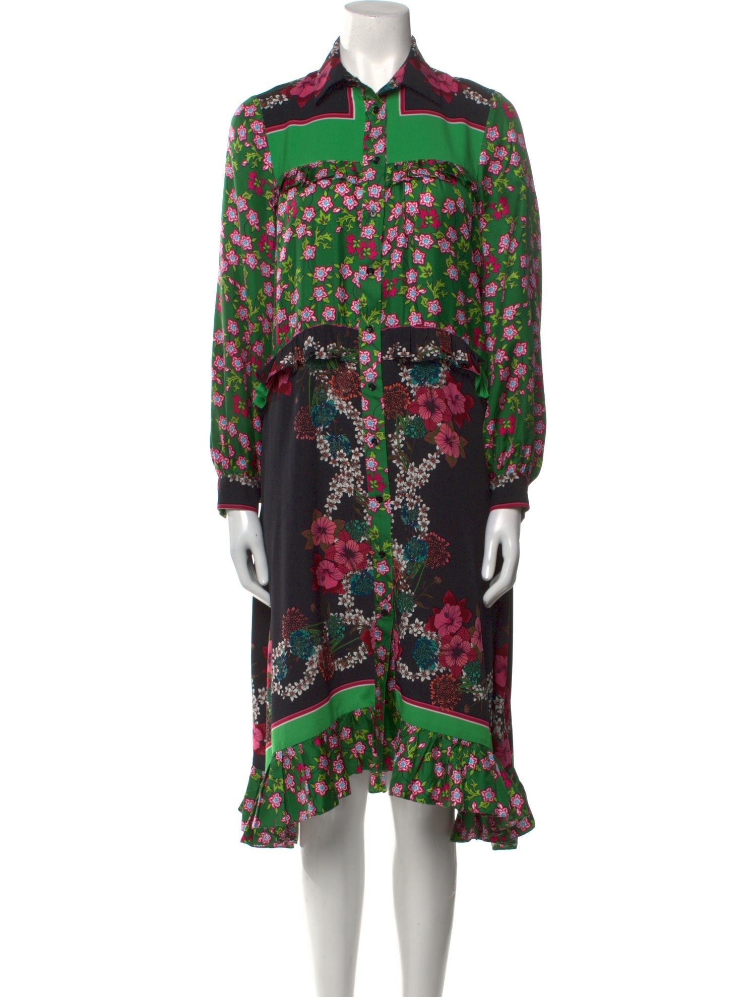 Sandro Silk Midi Length Dress