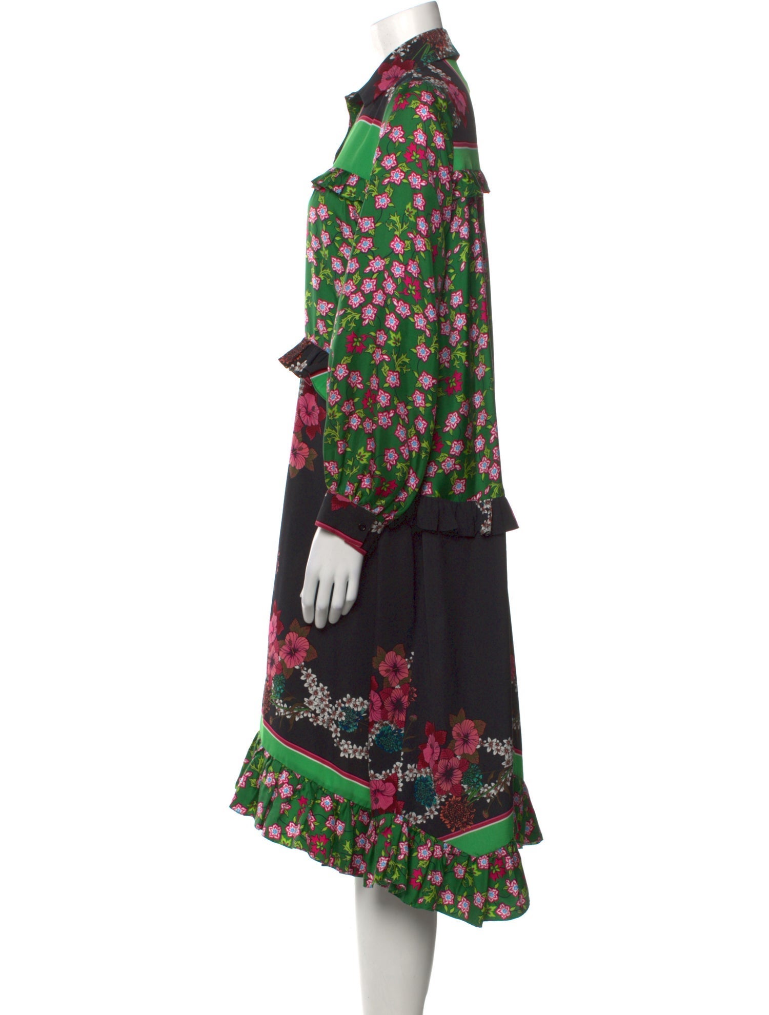 Sandro Silk Midi Length Dress