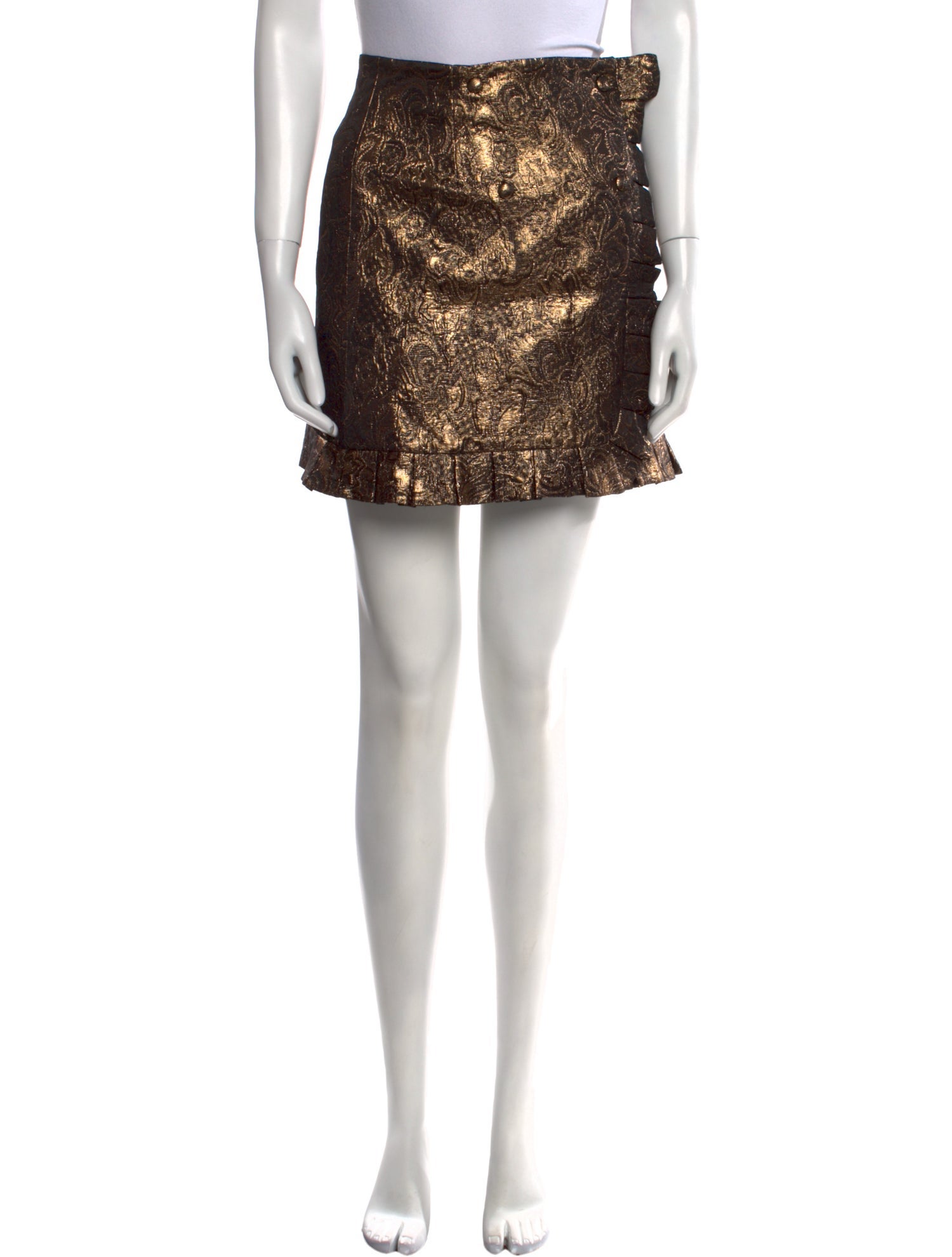 Sandro Printed Mini Skirt w/ Tags