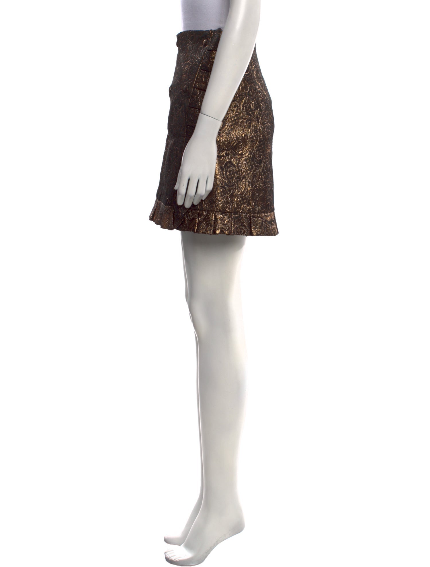 Sandro Printed Mini Skirt w/ Tags