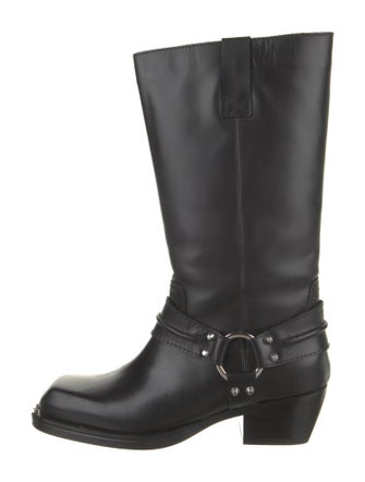 Sandro Virgin Wool Combat Boots