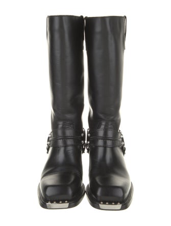 Sandro Virgin Wool Combat Boots