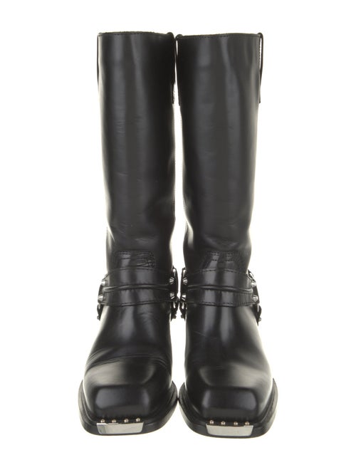 Sandro Virgin Wool Combat Boots