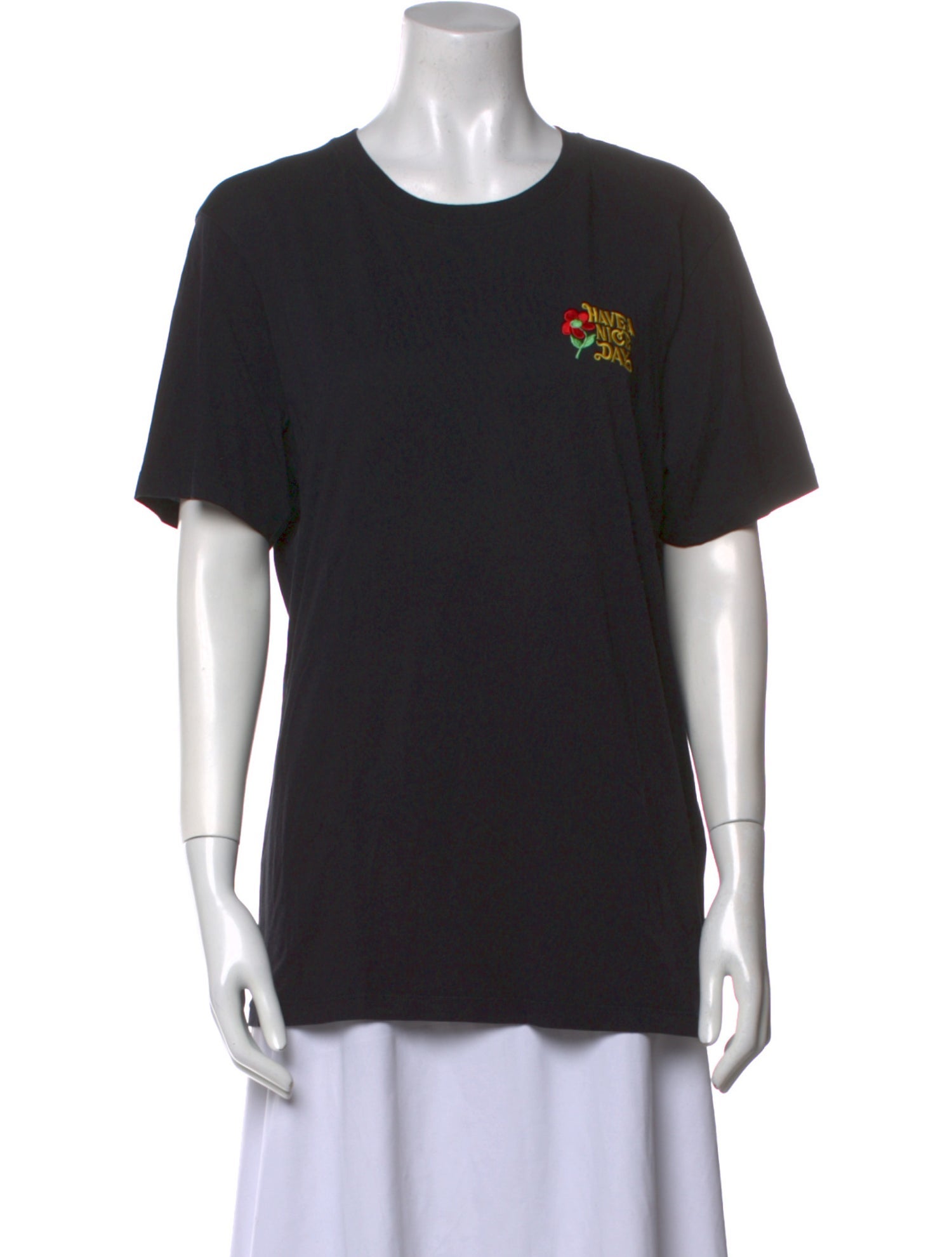 Sandro Graphic Print Crew Neck T-Shirt