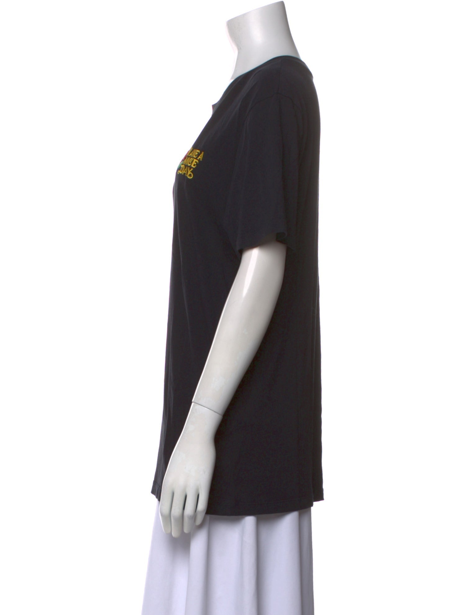 Sandro Graphic Print Crew Neck T-Shirt