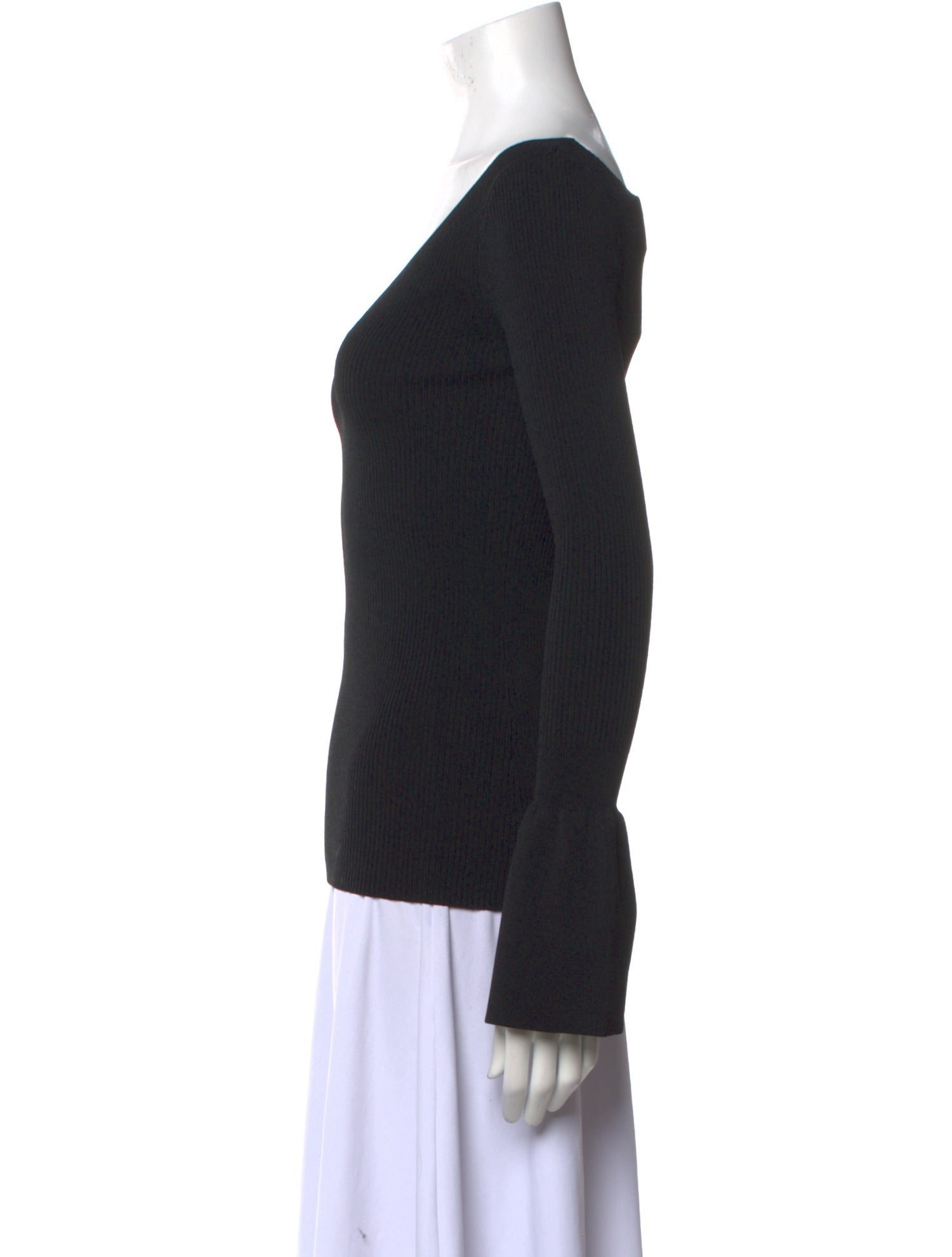 Sandro V-Neck Long Sleeve Top w/ Tags