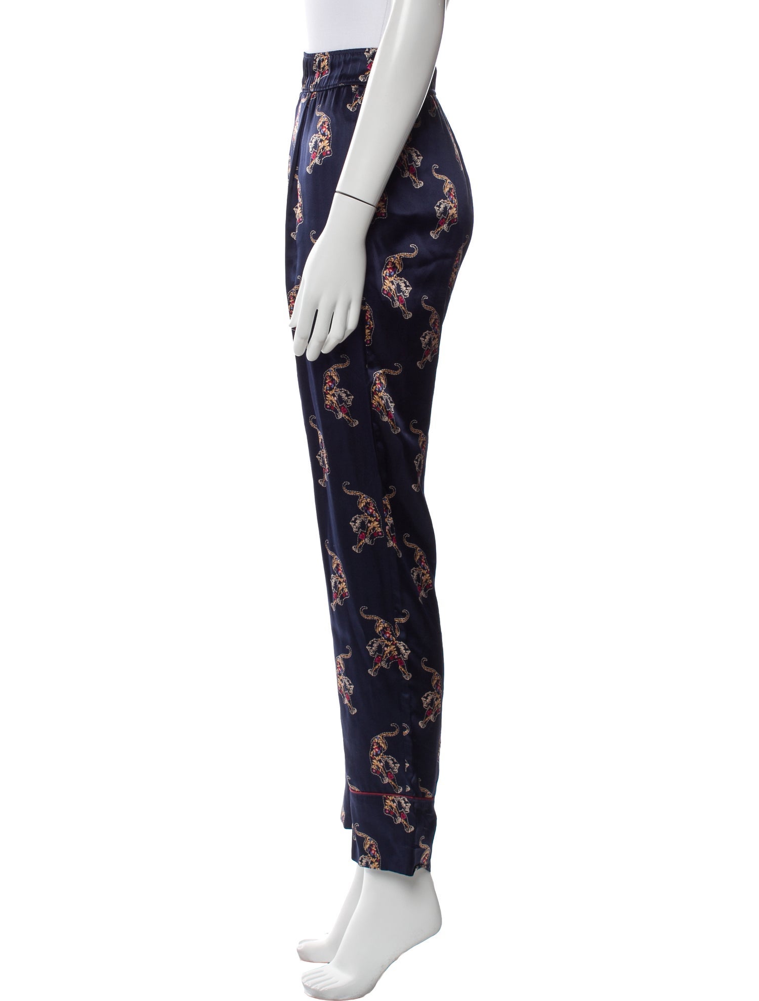Sandro Silk Printed Pajamas
